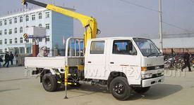 江鈴隨車(chē)起重運輸車(chē)圖片